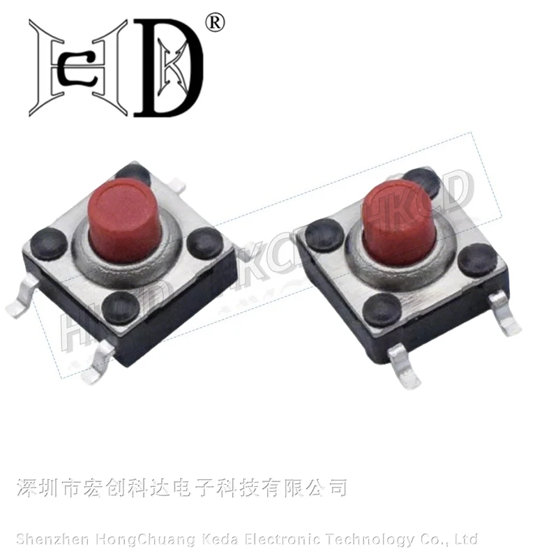 20Pcs 6X6X5/4.3Mm 7…