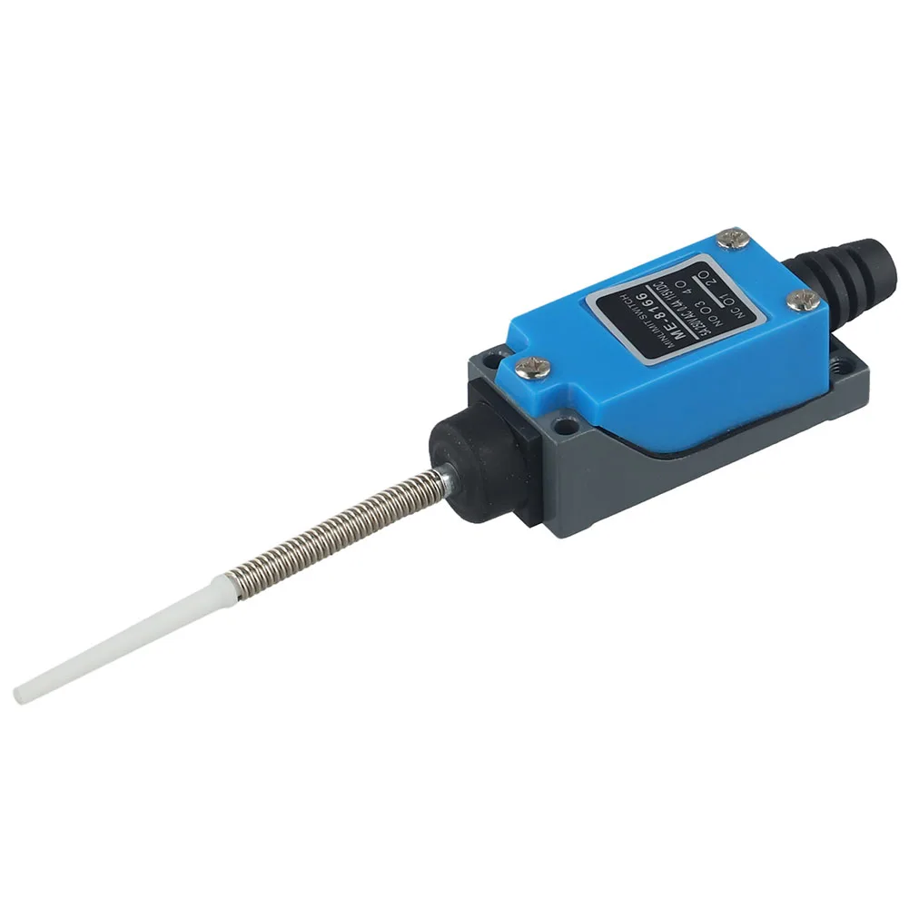 10PCS ME-8166 Travel Limit Switch IP65 Waterproof 250V 5A 1NO1NC Roller Lever Sensor For Industrial Machine Control