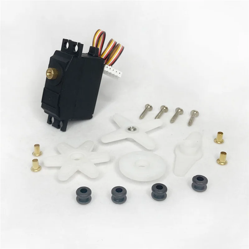 5 Wire Metal Gear Servo for Wltoys 12428 12423 12427 1/12 RC Car Upgrade Parts Accessories