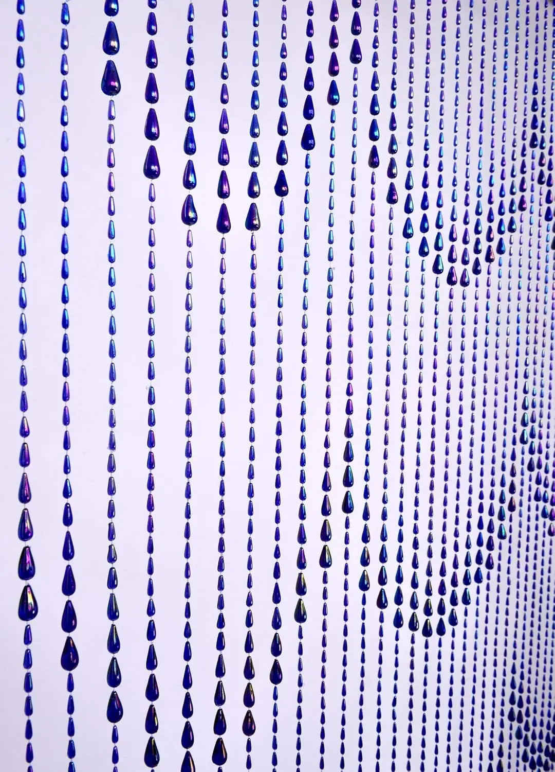 

Радужная занавеска из бусин для дверей, стен, окон, разделитель комнаты, штора для свадьбы, кофейни, ресторана, домашнего декора