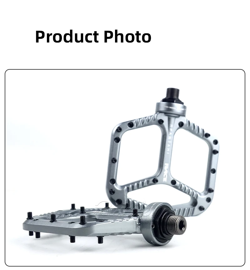 Rpantahi Mountainbike-Pedale: Ultraleichte Aluminiumlegierung, Speed Drop XC Offroad Anti-Rutsch-Pedale – Detail 9