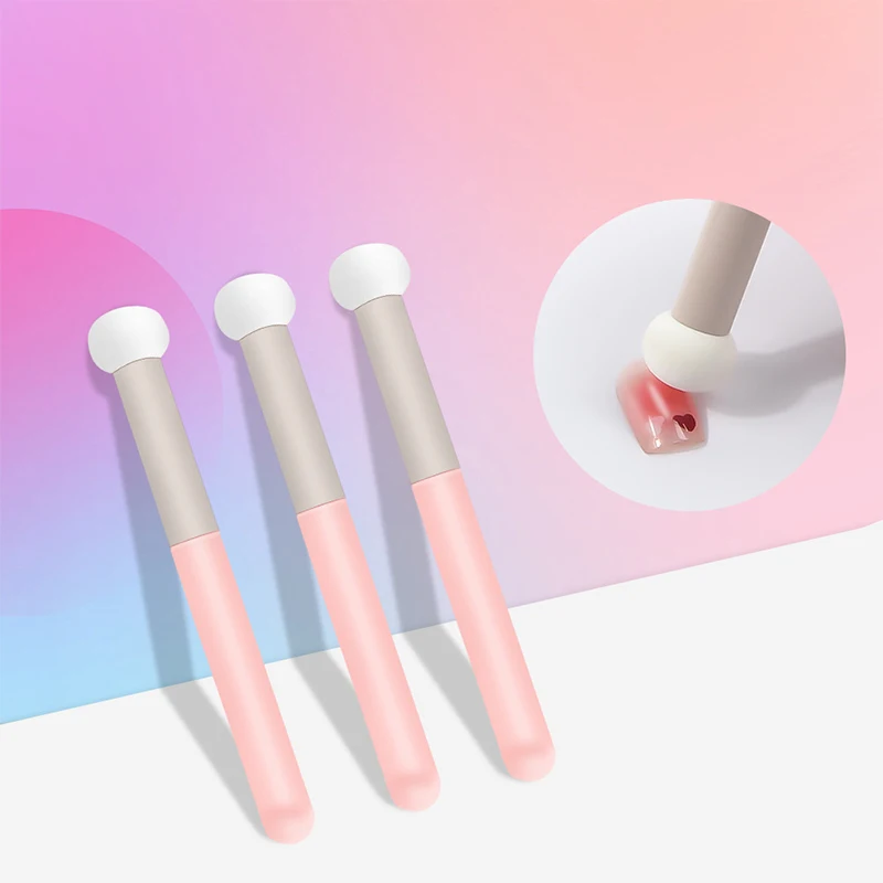 1PC Nail Sponge Pen Single Head Gradient Japanese Nail Dot Color Pen Color Gradient Special Tool Round Head Halo Dye Pen Tool