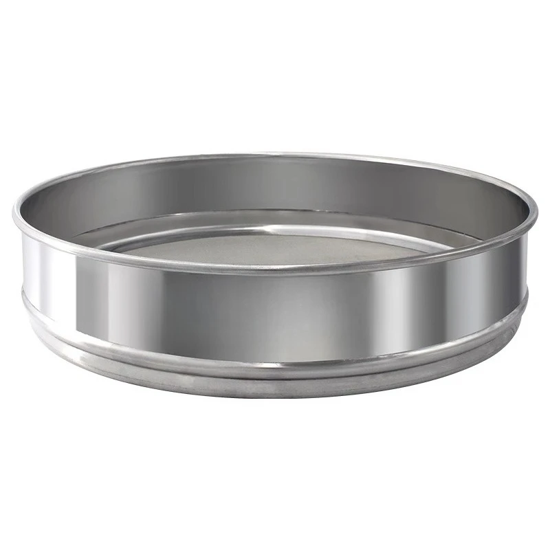 

304 stainless steel mesh 30 cm standard sieve sample sieve double layer