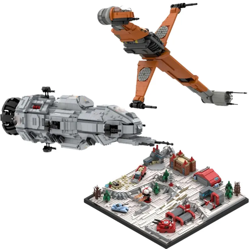 

Spot MOC-95452 145227 142272 DIY small particle assembly building blocks educational toy model gift set ornaments