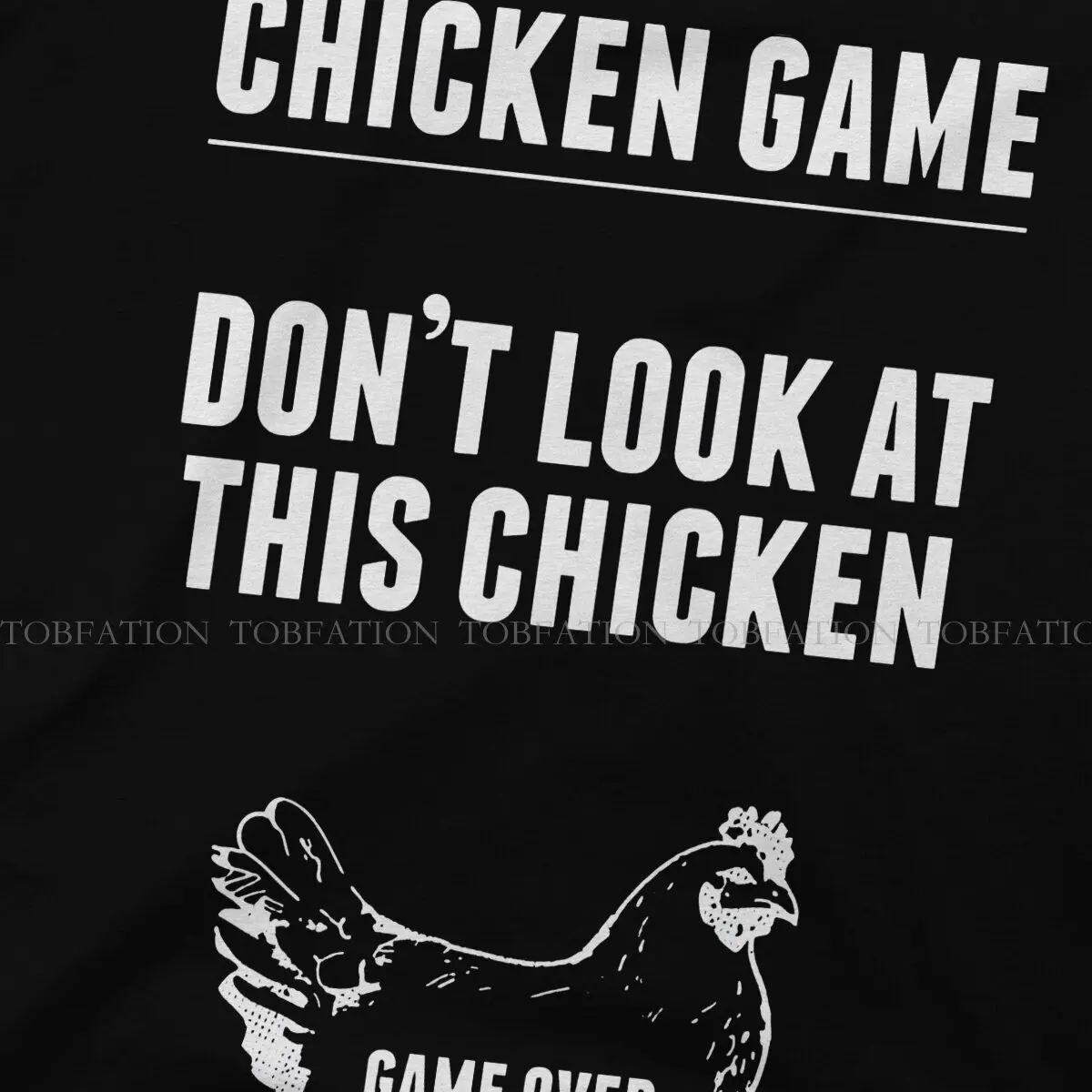 Stardew Valley Chicken Game Tshirt Homme Men Streetwear 4XL 5XL 6XL 100% Cotton T Shirt