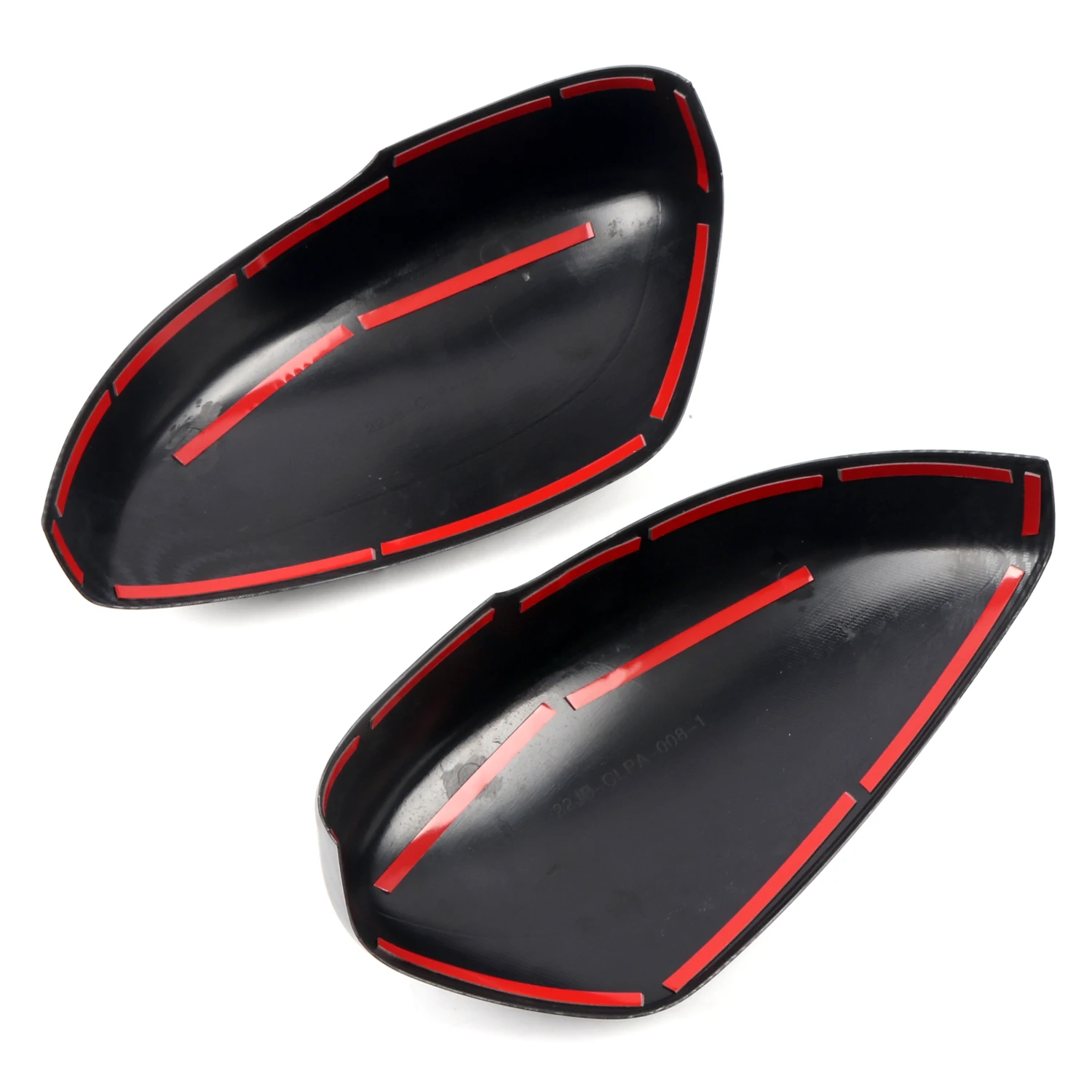 For Chrysler Pacifica 2017-2022 Car Accessories ABS Plastic Carbon Rearview Side Door Mirror Cover Trim 2pcs