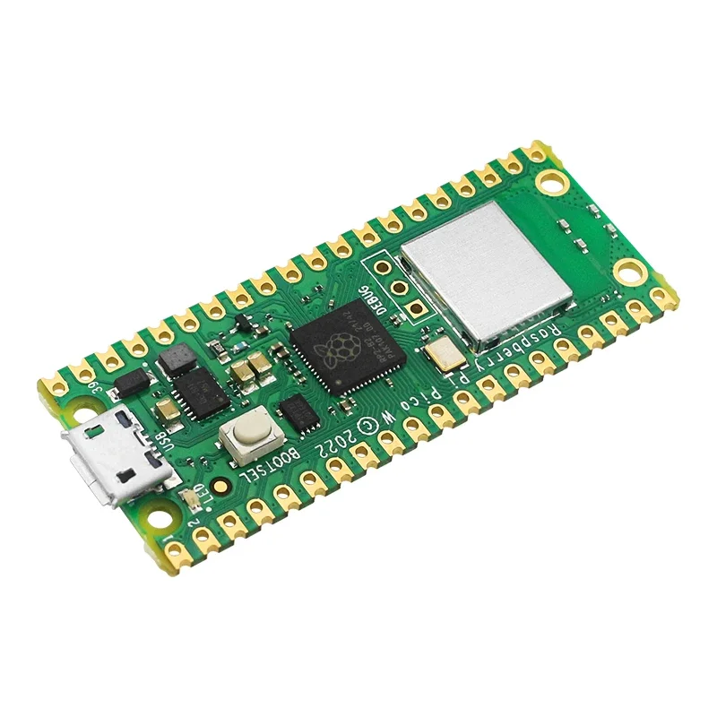 Originele Raspberry Pi Pico Rp2040 Microcontroller Dual-Core Cortex Chip M0 Low-Power Optionele Case Gesoldeerd Gpio Voor Pico