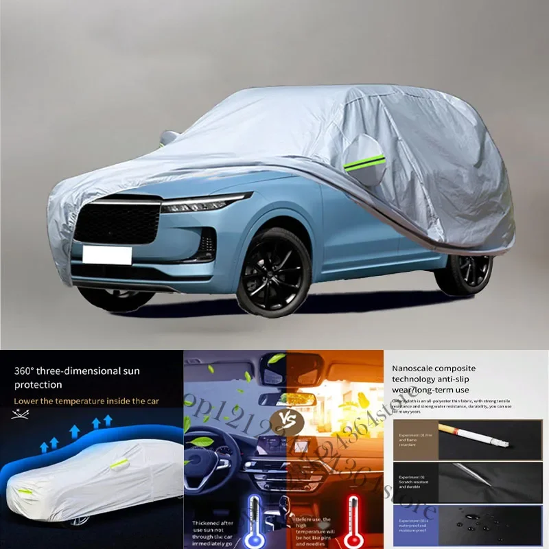 

For Leading ideal One Auto Anti snow Anti dust Anti-uv Anti peeling paint And Anti Rainwater 210t car cover Car cover protection