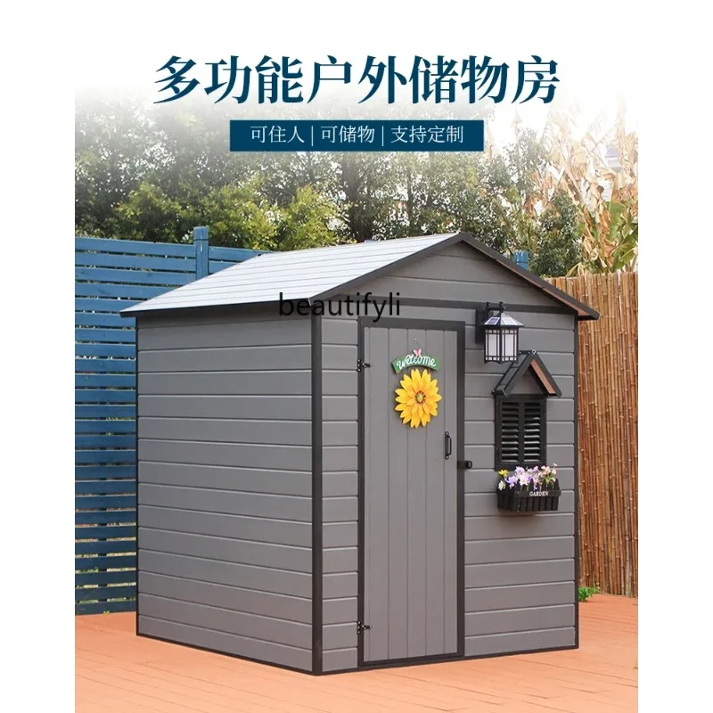 A55 Outdoor tool room, garden courtyard combination house, outdoor removable storage room