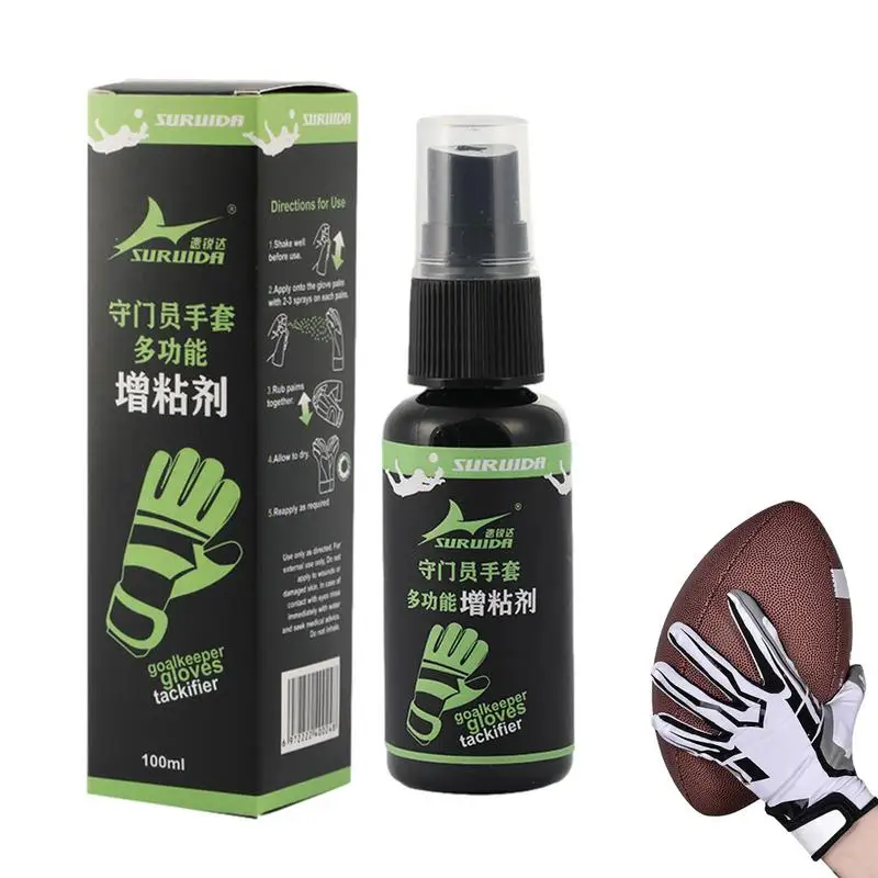 

Football Mittens Grip Spray Multipurpose Soccer Mittens Grip Spray Portable Cleaning Spray Football Mittens Clothes Cleaner