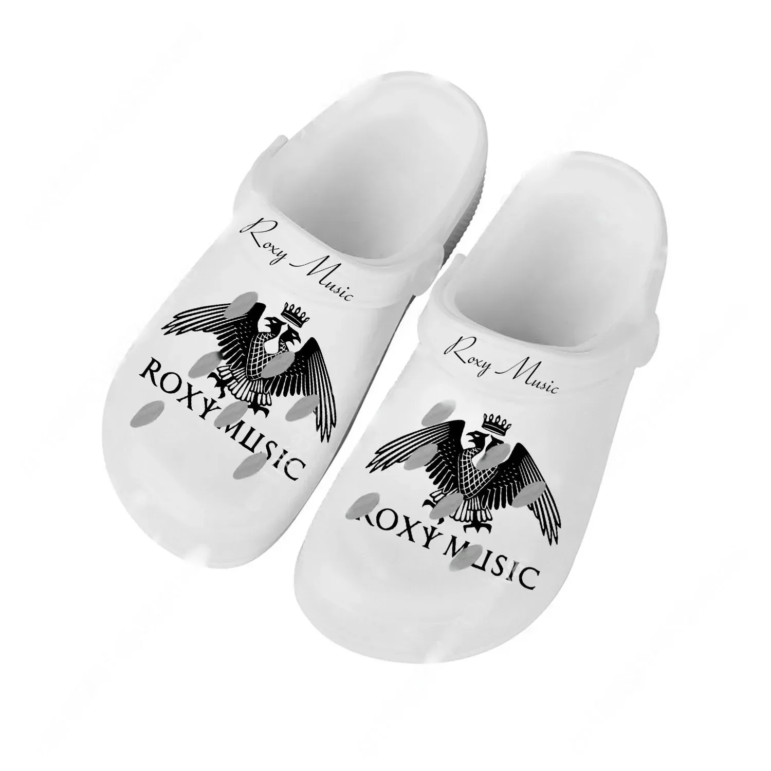 

Водные туфли Roxy Music для мужчин и женщин: удобные, модные, для дома и сада, сабо, сандалии на заказ, пляжные дышащие тапочки с отверстиями