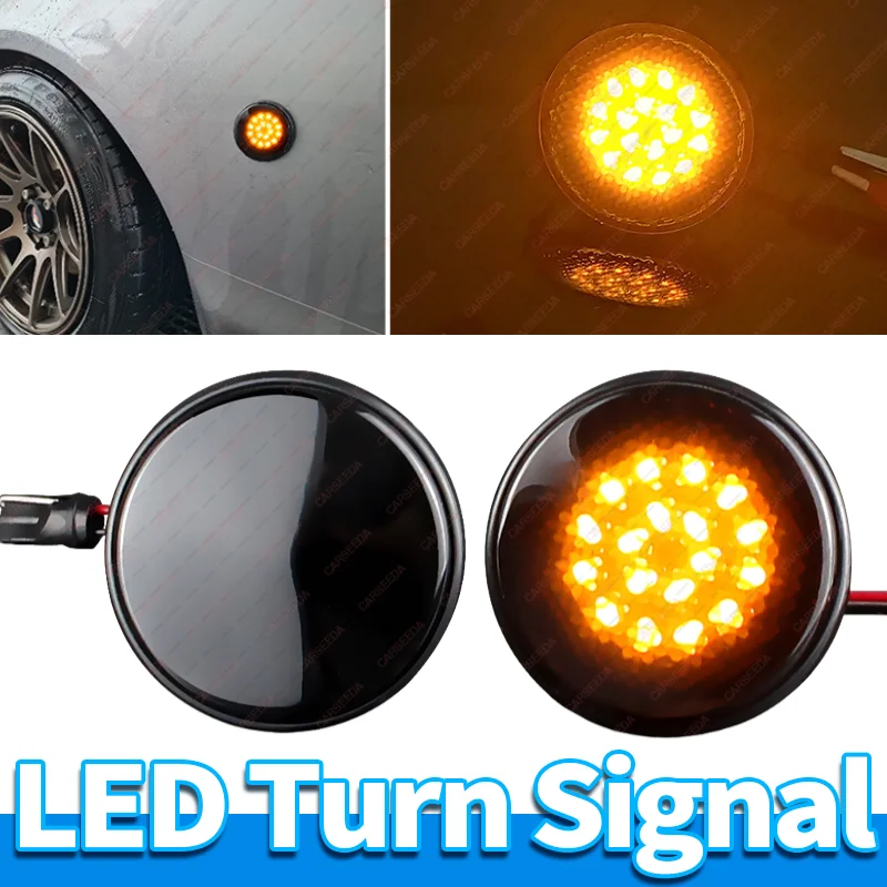 

Светодиодный боковой габаритный повторитель, индикатор указателя поворота для Mazda MX-5 1989-2015 для Mazda MX-5 MK1 MK2 MK3 NA NB NC NH5251120C