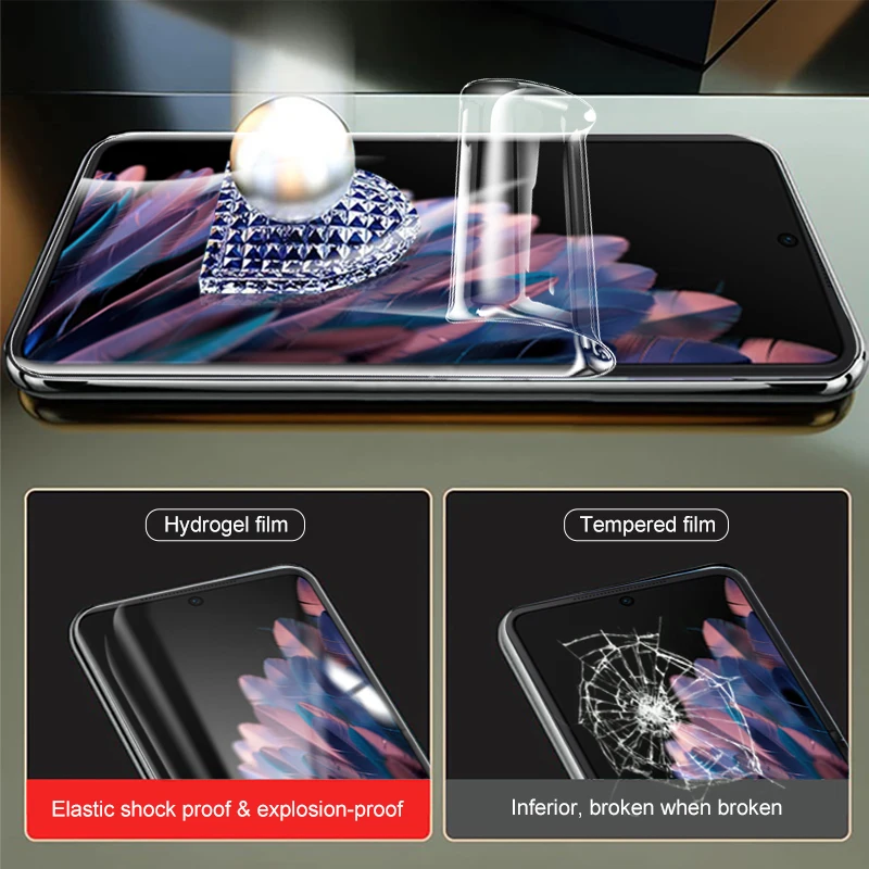 2 قطعة التغطية الكاملة هيدروجيل فيلم ل ممن لهم البحث N2 الوجه 5 جرام طبقة رقيقة واقية Opo البحث N 2 الوجه N2 الوجه واقيات الشاشة CPH2437