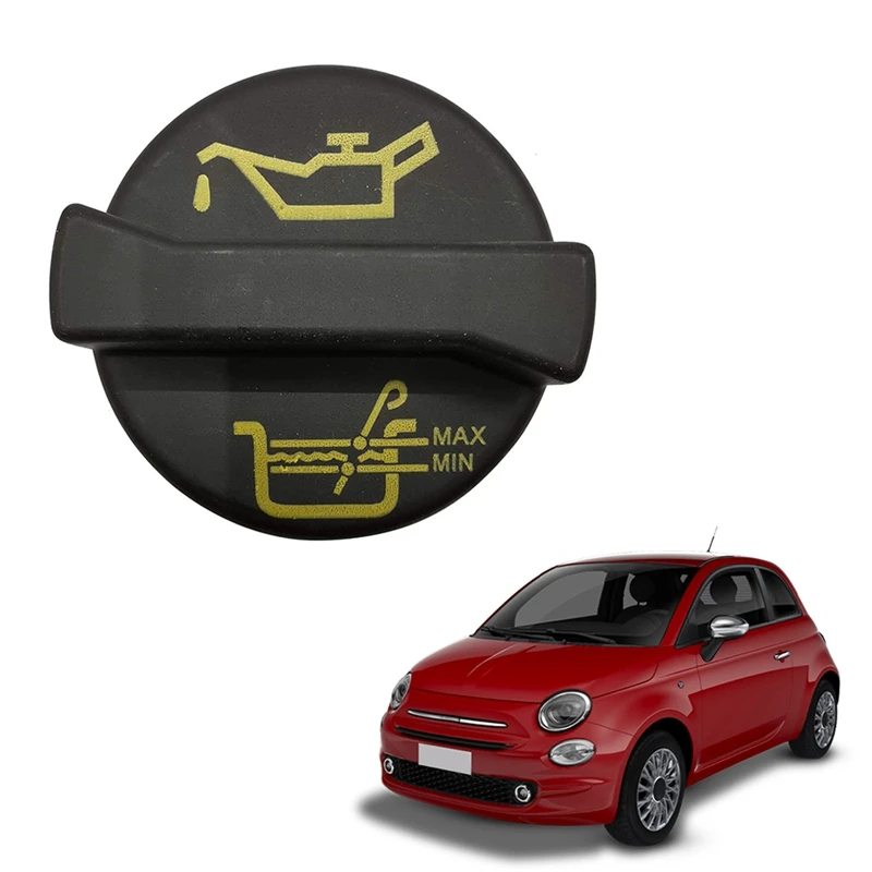 Engine Oil Filler Cap 71740676 For Fiat 500 Grande Punto Evo Panda Idea Accessories Parts Kits
