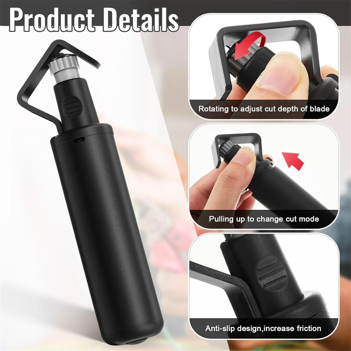 

AT14A Инструмент для зачистки круглых проводов диаметром от 3/16 до 1 1/8 дюйма с регулируемой глубиной резки Корпус кабеля