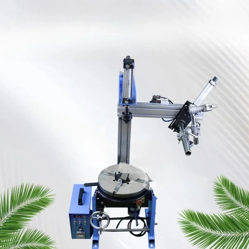 Combined automatic welding positioner numerical control intelligent rotary table small positioner multi-angle welder