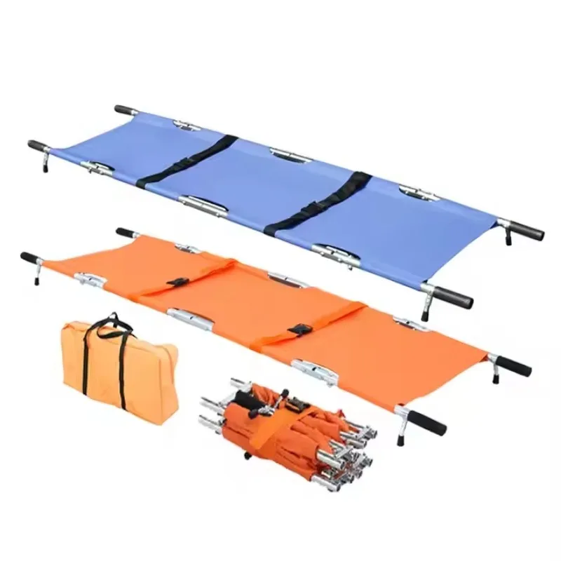 سعر المصنع المحمولة سميكة مستشفى المنزلية النار الطوارئ للطي نقالة الكبار درج نقالة