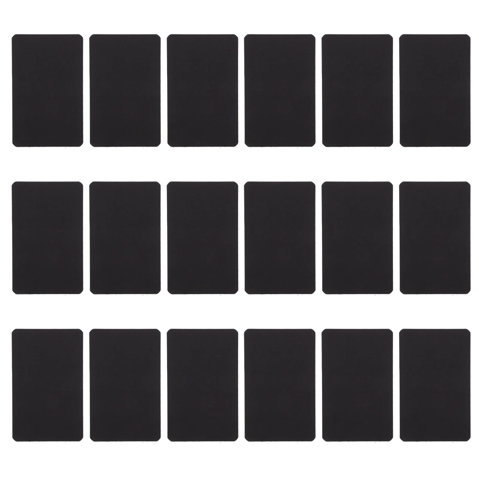 

200Pcs Blank Cards Paper Double-Side DIY Pure Color for Vocabulary Study Student Graffiti Empty Cards Writing Accessory