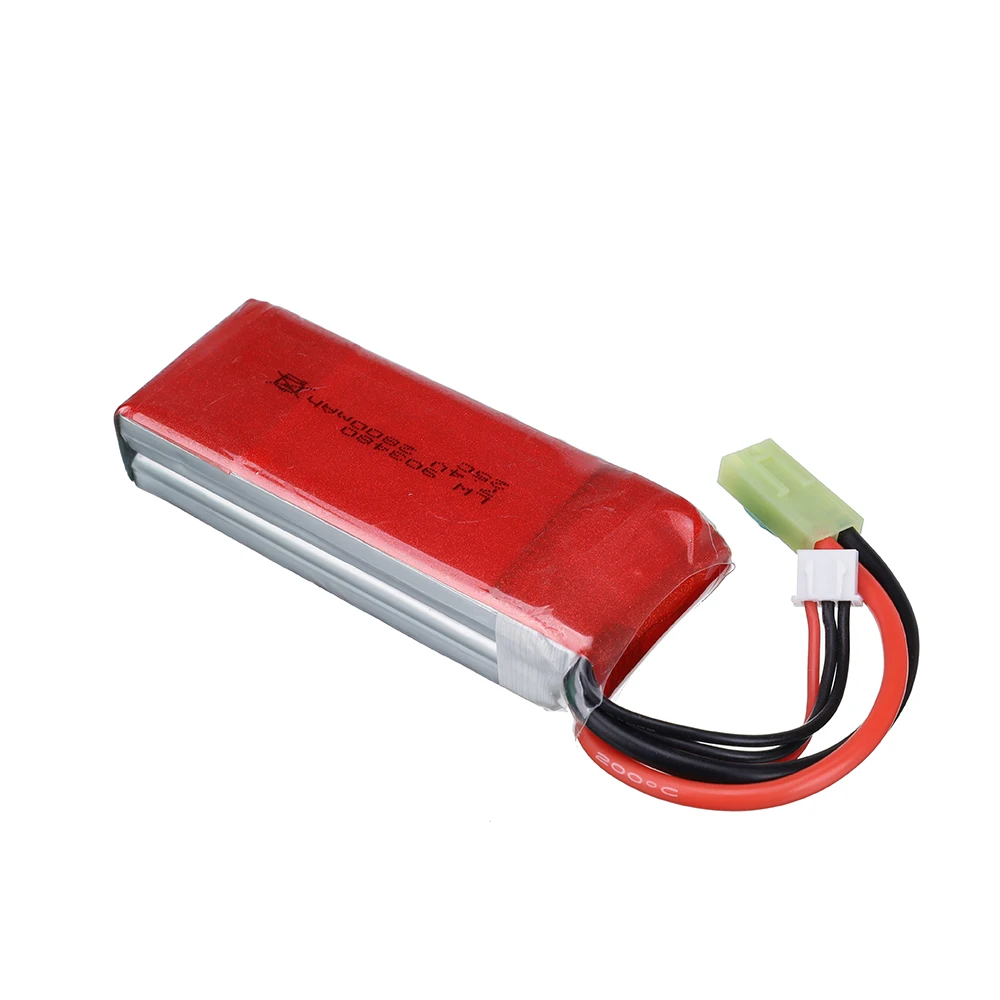 Batería Lipo de 7,4 V y 2500mAh/cargador para Feilun FT009, juguetes de Control remoto, barco Huangqi 959 948, accesorio de repuesto, batería 2S de 7,4 V