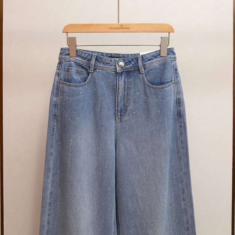 ANJY คอลเลคชั่นฤดูใบไม้ร่วง-ฤดูหนาว ใหม่ล่าสุด แฟชั่นผู้หญิงสไตล์ฝรั่งเศส ระดับไฮเอนด์ ประดับเพชรระยิบระยับ ดีไซน์หรูหรา ทันสมัย เหมาะสำหรับสาวออฟฟิศ ใช้งานได้หลากหลาย รุ่น A15597