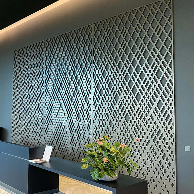 Customize Laser Cut Decorative Stainless Steel Metal Screens indoor Room Dividers Screens Partitions