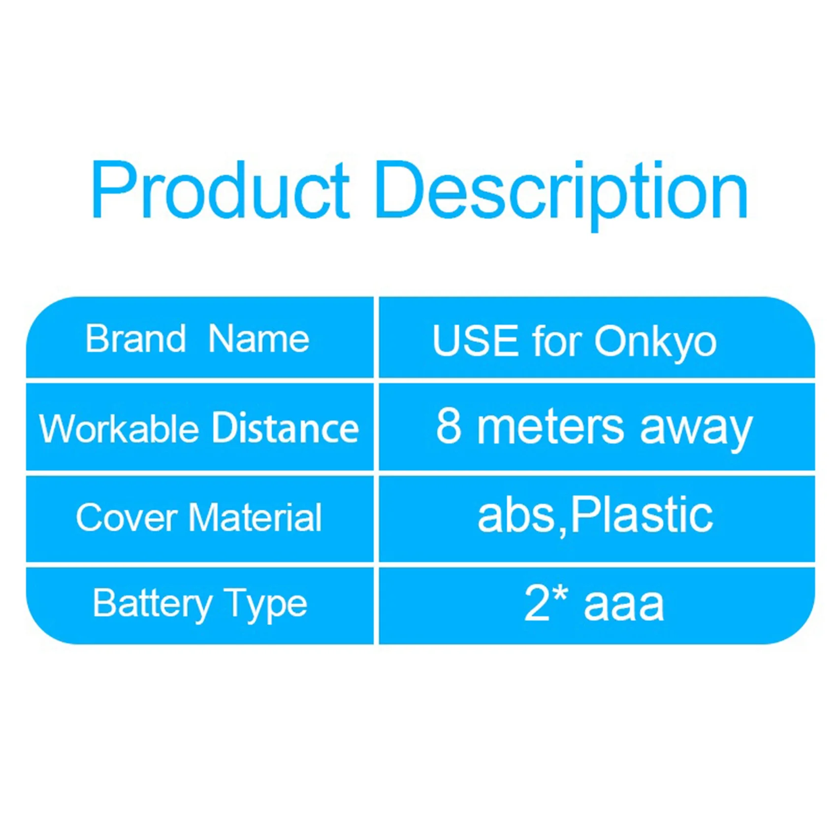 RC-879M Remote Control for Onkyo TX-NR535 TX-SR333 HT-R393 HT-S3700 Power Emplifier AV Receiver Controller Remote image 3