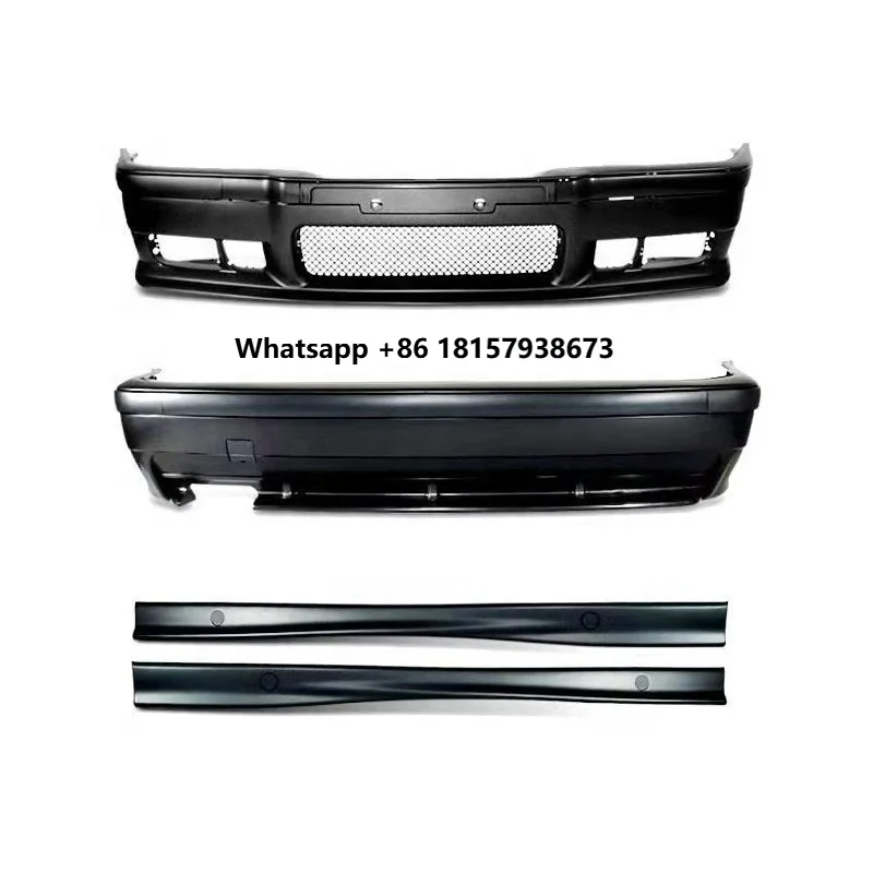 

For E36 M3 Style Body Kit 1990-1998 Car Bumpers and Side Skirts Front Bumper Rear Bumper Used Condition