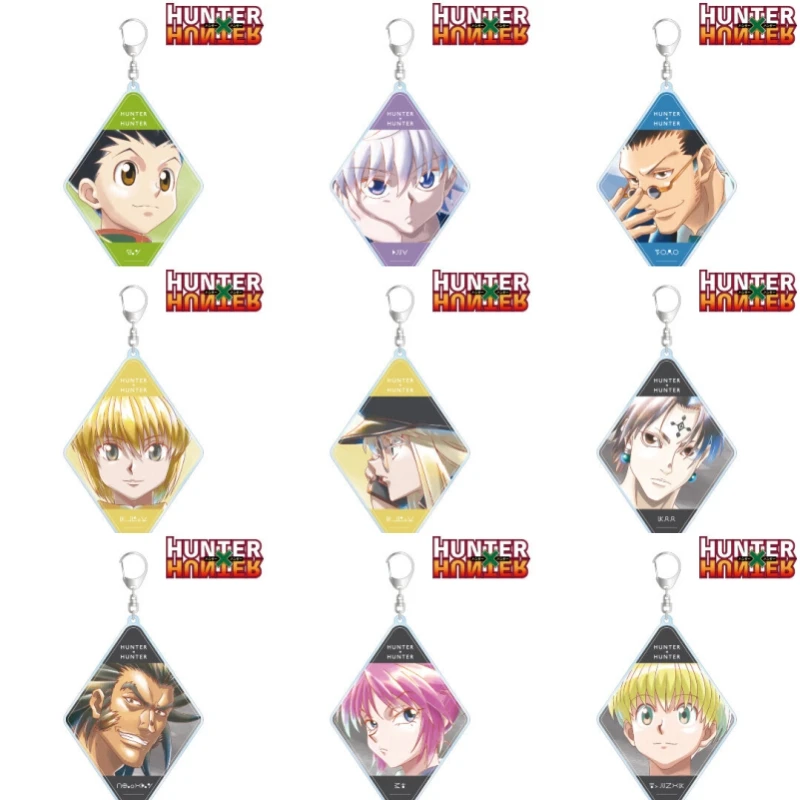Брелок-в-стиле-аниме-«Полноценный-охотник»-killua-zoldyck-kurapika-gon-акриловый-кулон-двусторонний-брелок-для-ключей-аксессуары-для-косплея-6-см