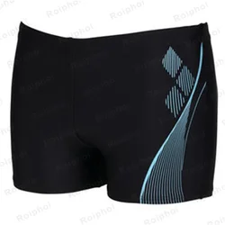 Summer Quick-dry Swimming Trunks Shorts Men Swimsuit Beach Pants Print Bathing Suit Plus Size 2023