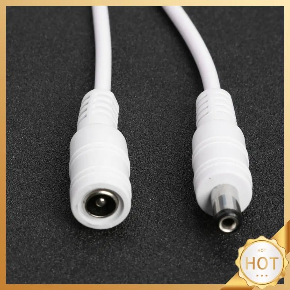 كابل سلك تمديد التيار المستمر ، الأجهزة المنزلية ، سلك الطاقة الذكور الإناث ، ملحقات الكهرباء المنزلية ، 5.5 × 2.1 مم