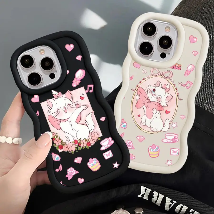 Cute Marie Cat Phone Case for Redmi Note 8 9Pro 9S 10 11 4G 10S 10Pro 10Lite 11 13Pro4G 5G 11 12 13ProPlus5G 12 13 4G 5G