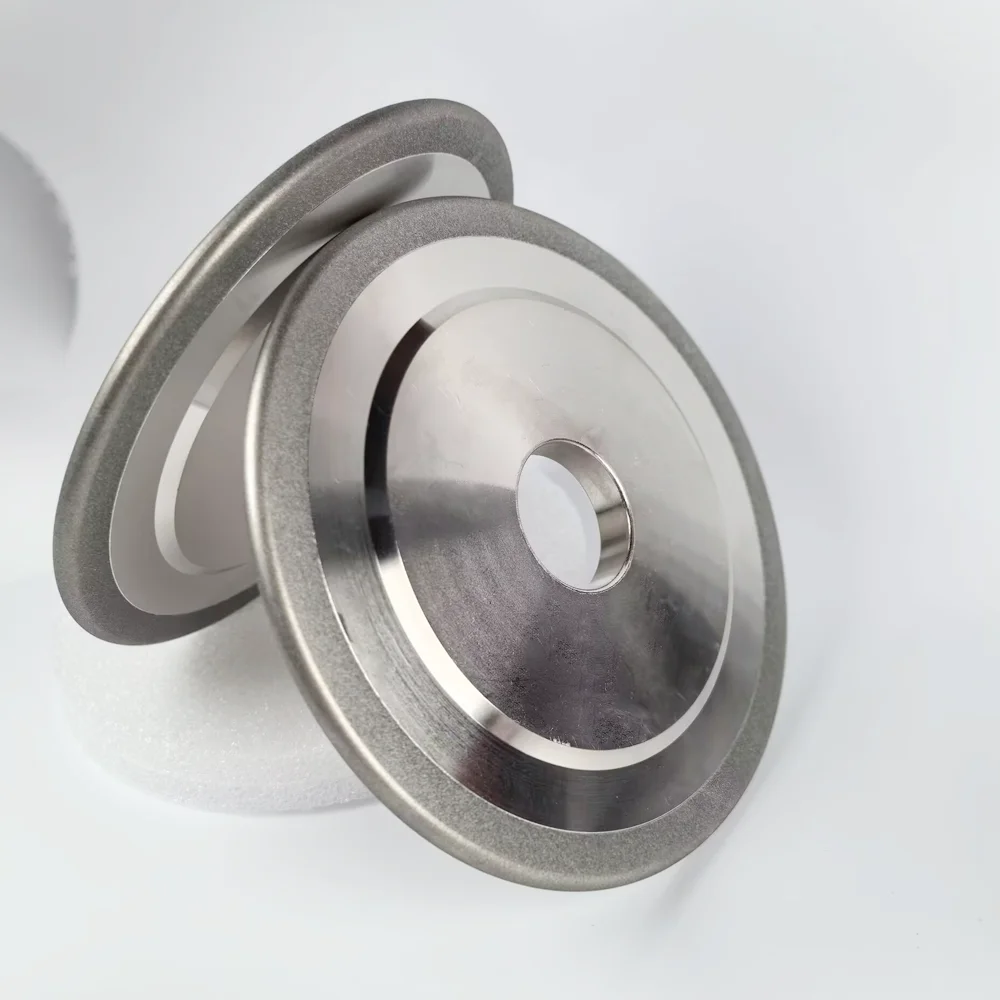 

Diamond Grinding Wheel Arc Semi-circular Alloy Screw Slotting Tools 100mm 125mm 150mm Arbor 20mm 32mm SDC200 SDC400