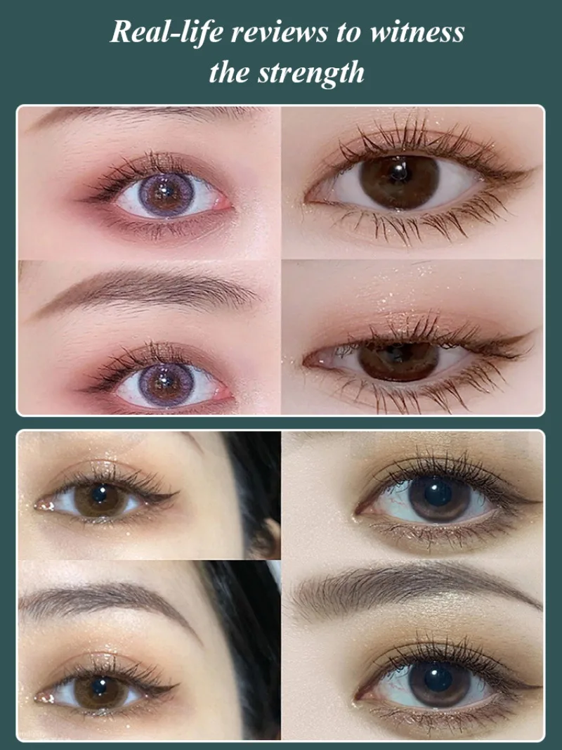 Kleine grüne Tube Mascara wasserdichte Wisch faser blenden langlebige Mascara volumizing lange Curl Styling helle Mascara