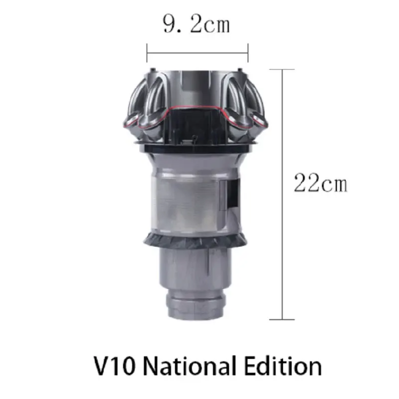 لملحقات دايسون v10 مجمع الغبار الإعصار صندوق الغبار القمامة يمكن فلتر HEPA أجزاء المكنسة الكهربائية الروبوتية لرأس المحرك
