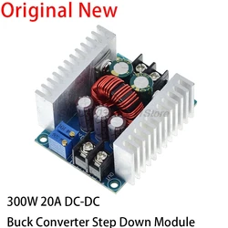 300W 20A DC-DC Buck Converter Step Down Module Constant Current LED Driver Power Step Down Voltage Module Electrolytic Capacitor