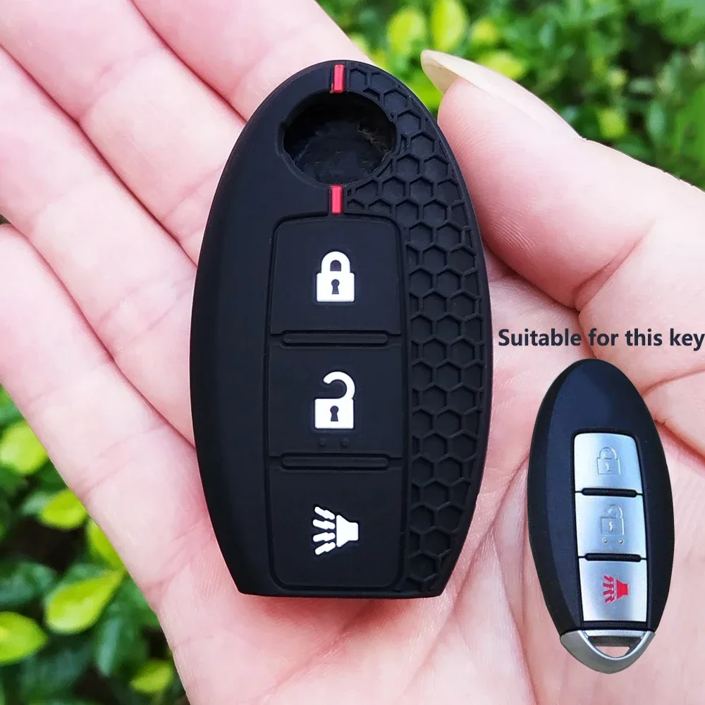 Car Remote Key Case Cover For Nissan Rogue XTrail T32 T31 Qashqai J11 J10 Kicks Tiida Pathfinder Murano Juke Versa Note Infiniti