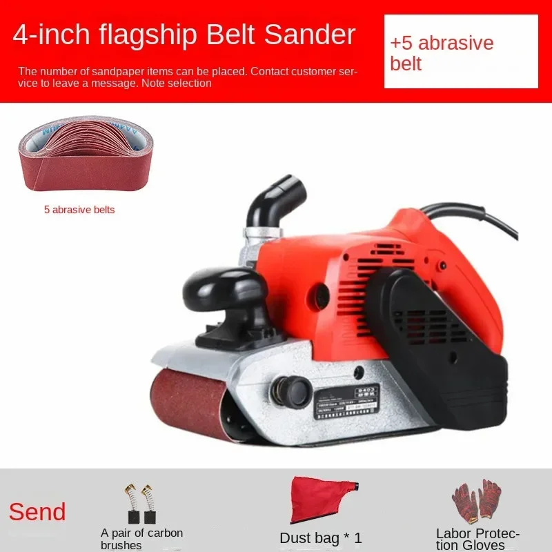 

Upgrade Electric Flip Belt Sander Portable Sander Mini Surface Sander Small Sandpaper Machine Polishing Machine For Woodworker H