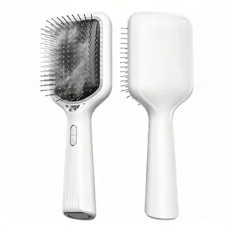 Essential Oil Hair Growth Comb Red Light Therapy Scalp Massager Negative Ion Vibration Hair Brush USB C Rechargeable