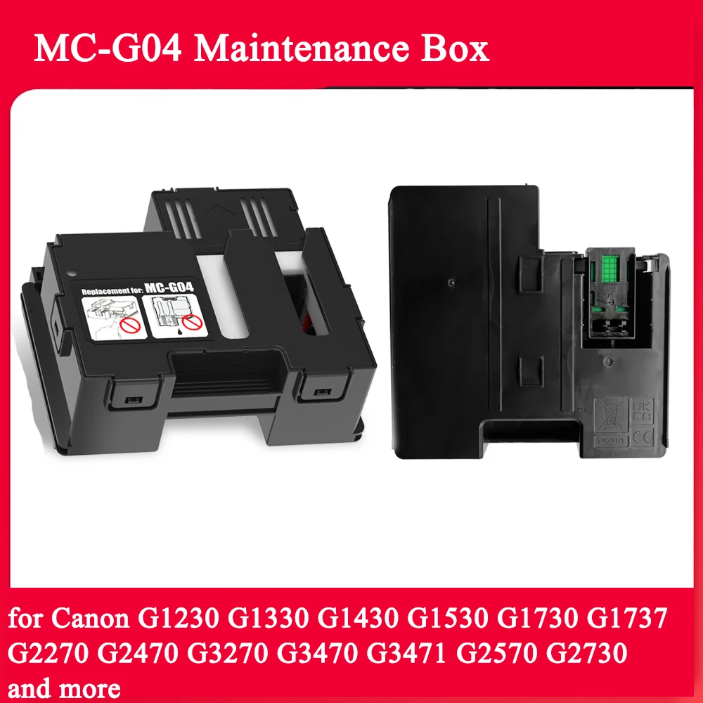 

Suitable for Canon G1830 G1831 G2870 G2770 G2970 G3830 G3770 G3870 G3970 G4770 G4970 MC-G04 maintenance box waste ink bin