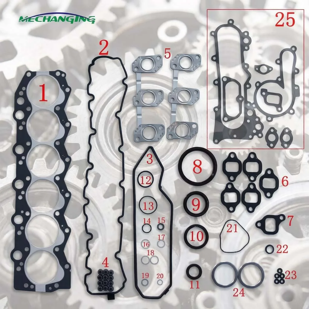 

For TOYOTA COASTER Bus LAND CRUISER 4.2 1HZ 1H-Z DIESEL metal Engine Gasket Full Set 04111-17020