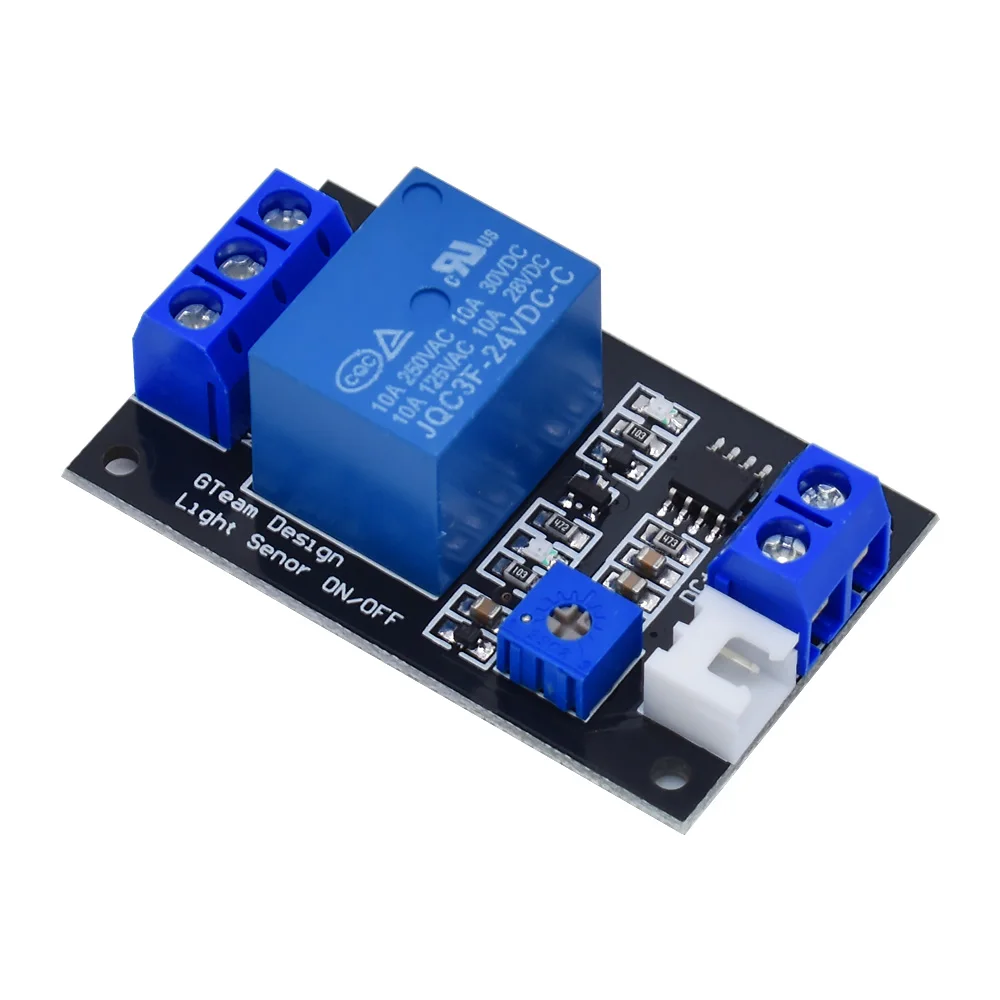LIZAO 1 Channel Thermistor Relay Module Temperature Control Switch 5V 12V 24V Thermostat Sensor Board for Temperature Control