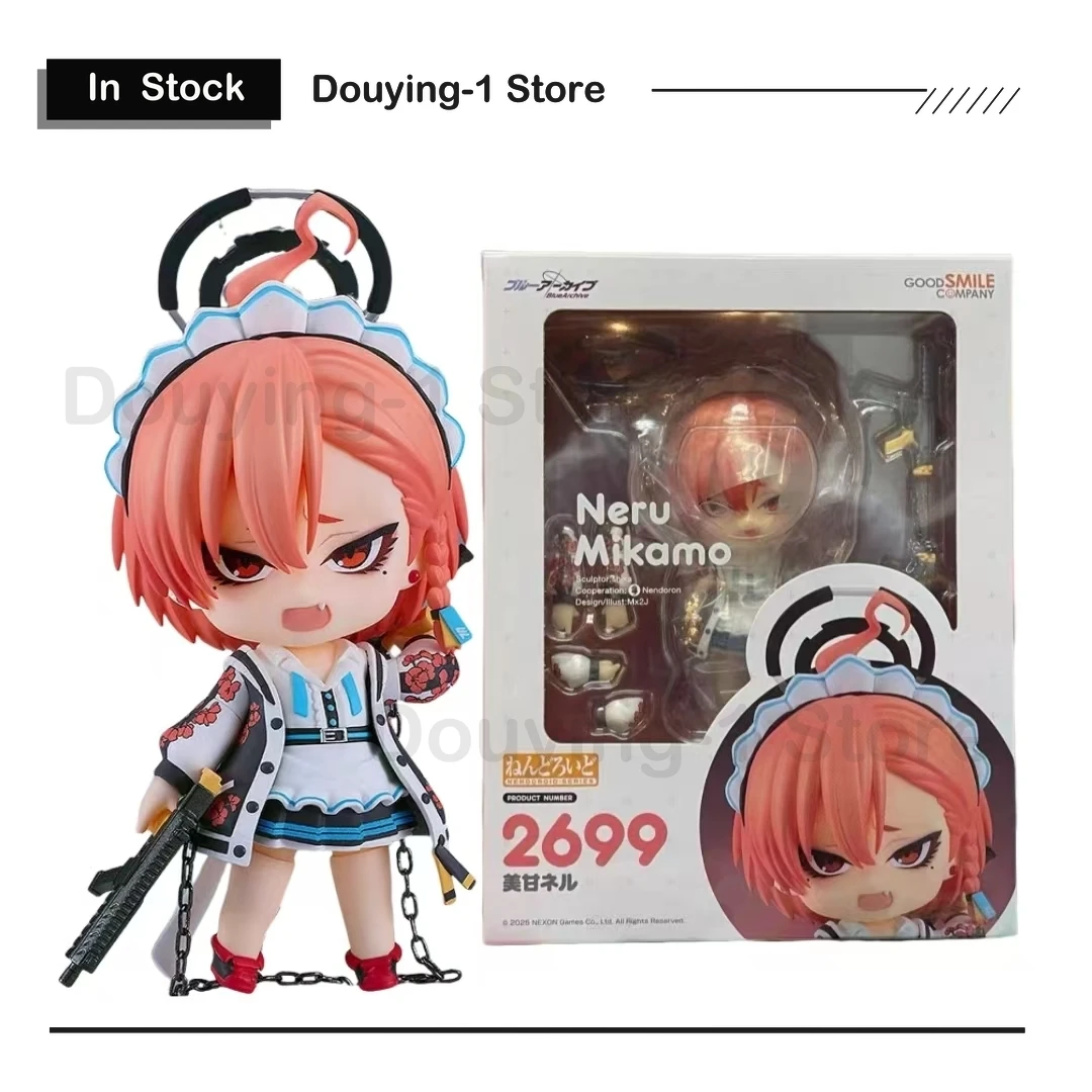 

In Stock Original GSC Blue Archive 2699 Neru Mikamo Action Figures Anime Model Toys Figura Pvc Gift