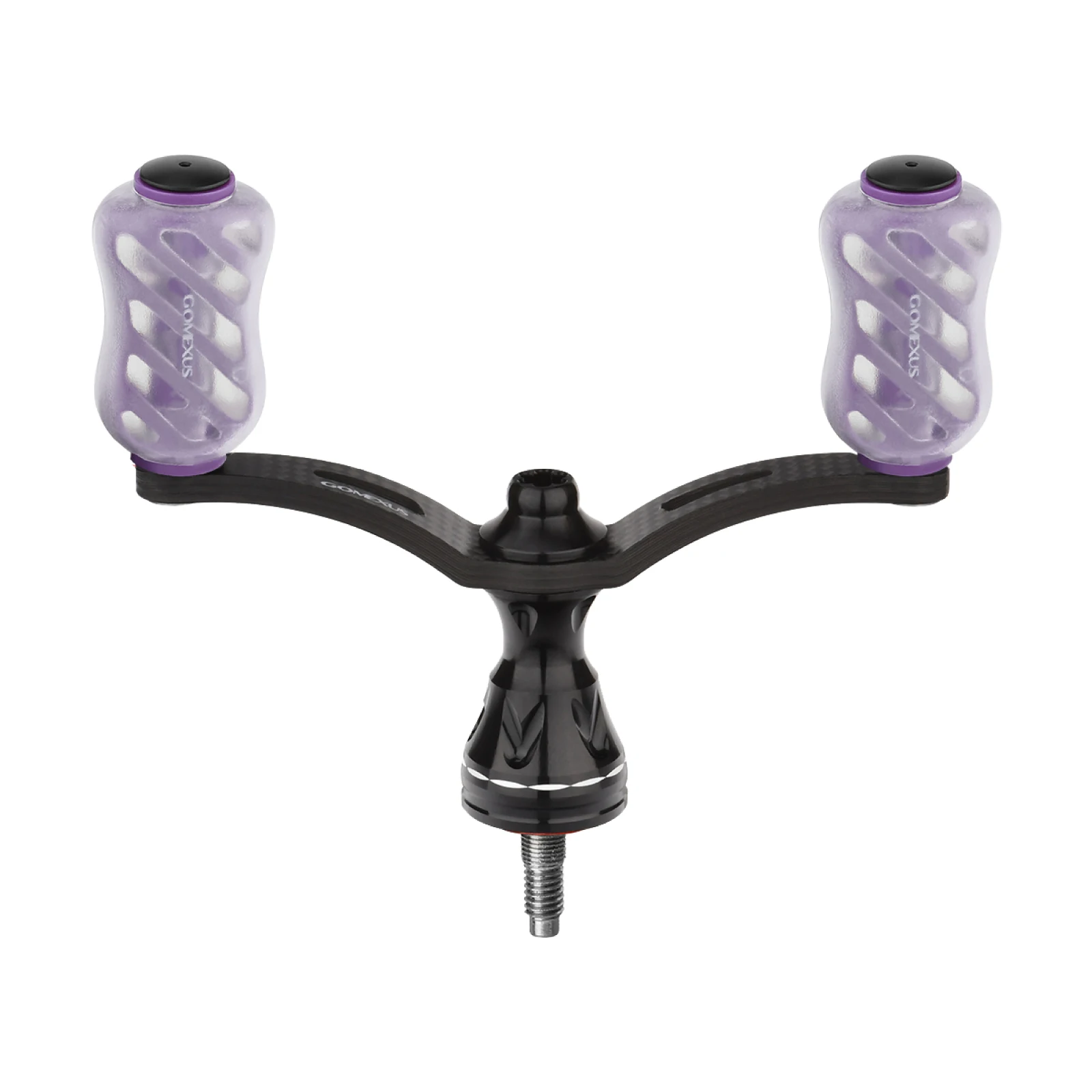 ゴメックス-スピニングリール-カーボン-ダブルハンドル-エギングフィッシング-82mm-20mmノブ付き-シマノ-ステラ-バンフォード-セフィア-ストラディック-ナッシー-fc対応