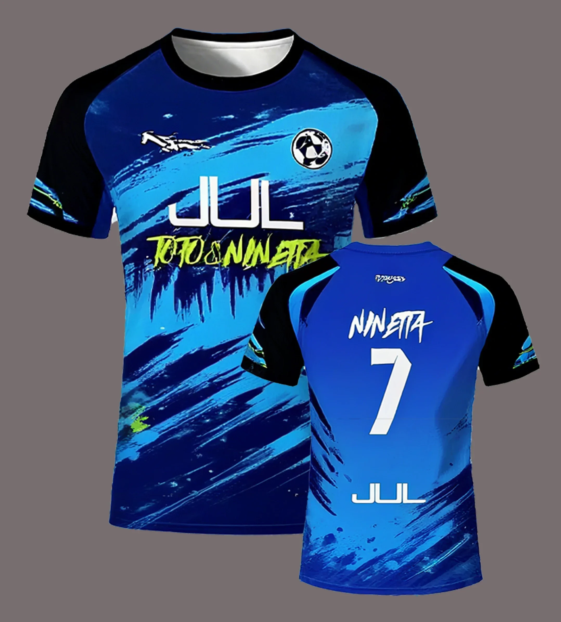 Camiseta de futebol de la serie de 90 minit de julue,new camiseta transpirable masculina para deportes al aire libre 2025 #6