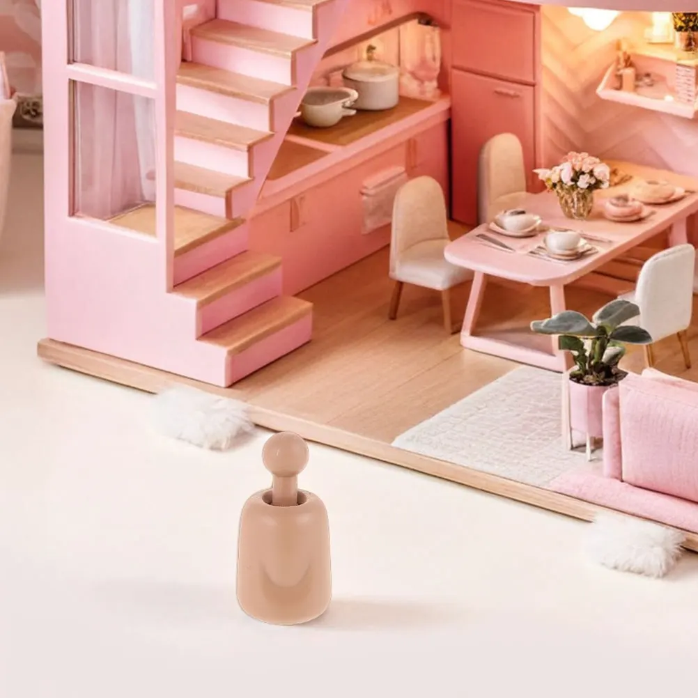 

2pcs 1/6 Scale Neck Connector Secure Plastic Head Adapter Figure Soldier Body Diy Figure Repair Upgrade