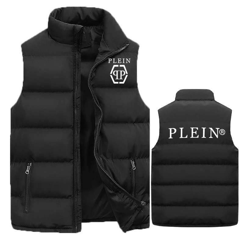 New Fashion Down Jacket Waistcoat Couple Color Puffer Jackets Vest Men\'s Sleeveless Coat Women\'s Wadded Vests Tops