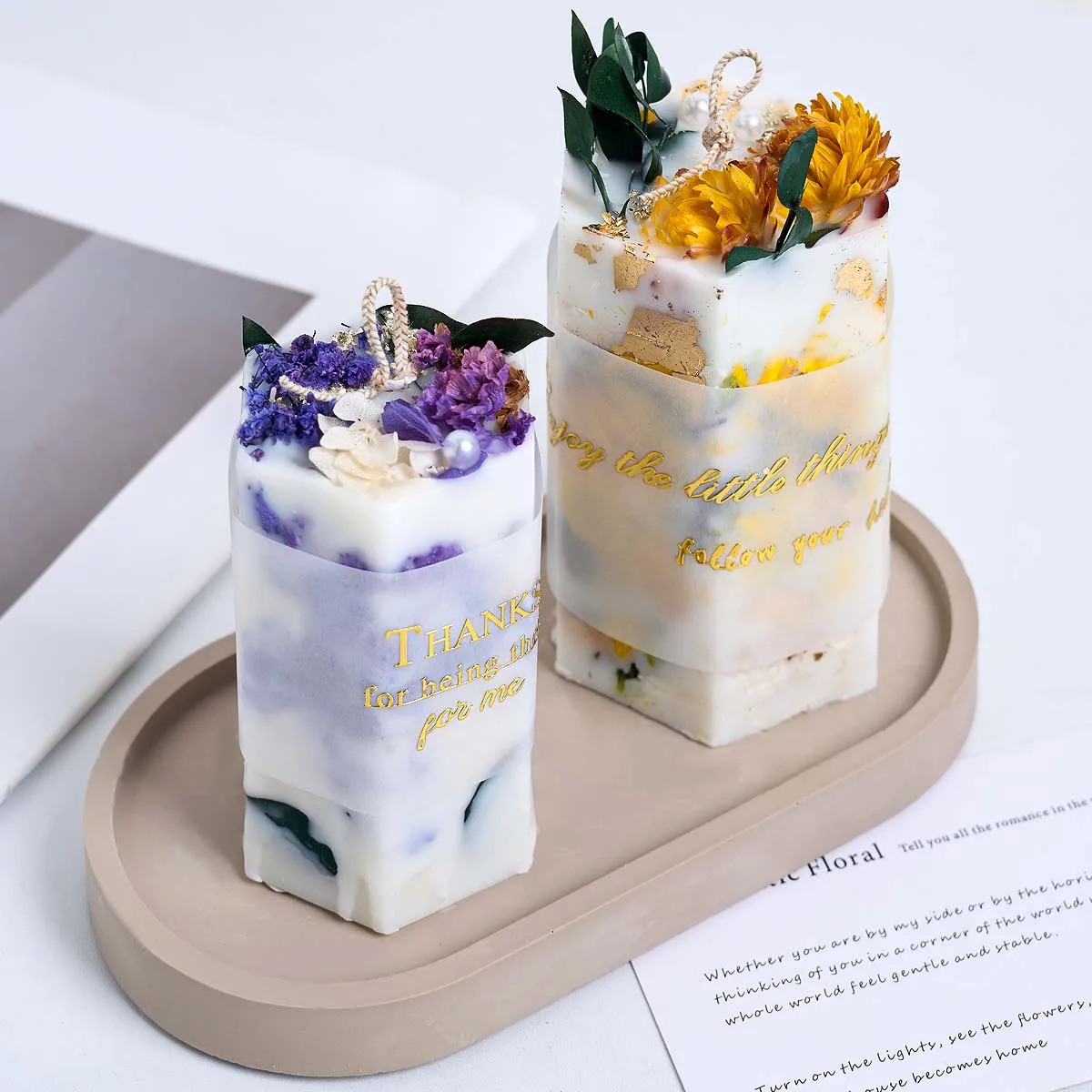 Geometric Cylindrical Candle Silicone Mould DIY Handmade Scented Candle Soap Mold Craft Gift Making Crystal Resin Mold Home Deco