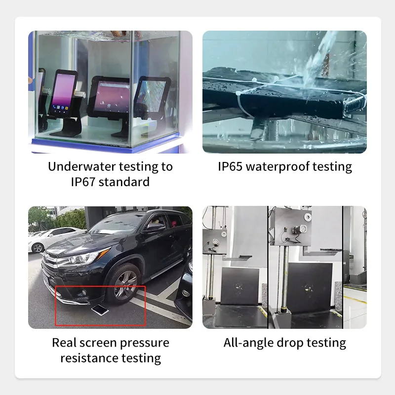 Industrial 8-Inch Hot Sale Rugged Android Tablet Ip67 Outdoor NFC,5G,GPS,vehicle Mount Tablet Can,2D Barcode