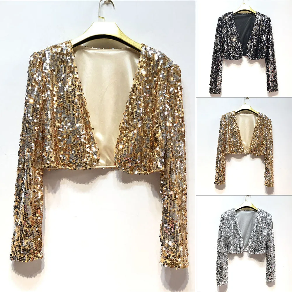 Cardigan da donna Top da donna Coprispalle quotidiano Top corto Tinta unita Elegante giacca cardigan aperta non elasticizzata in poliestere