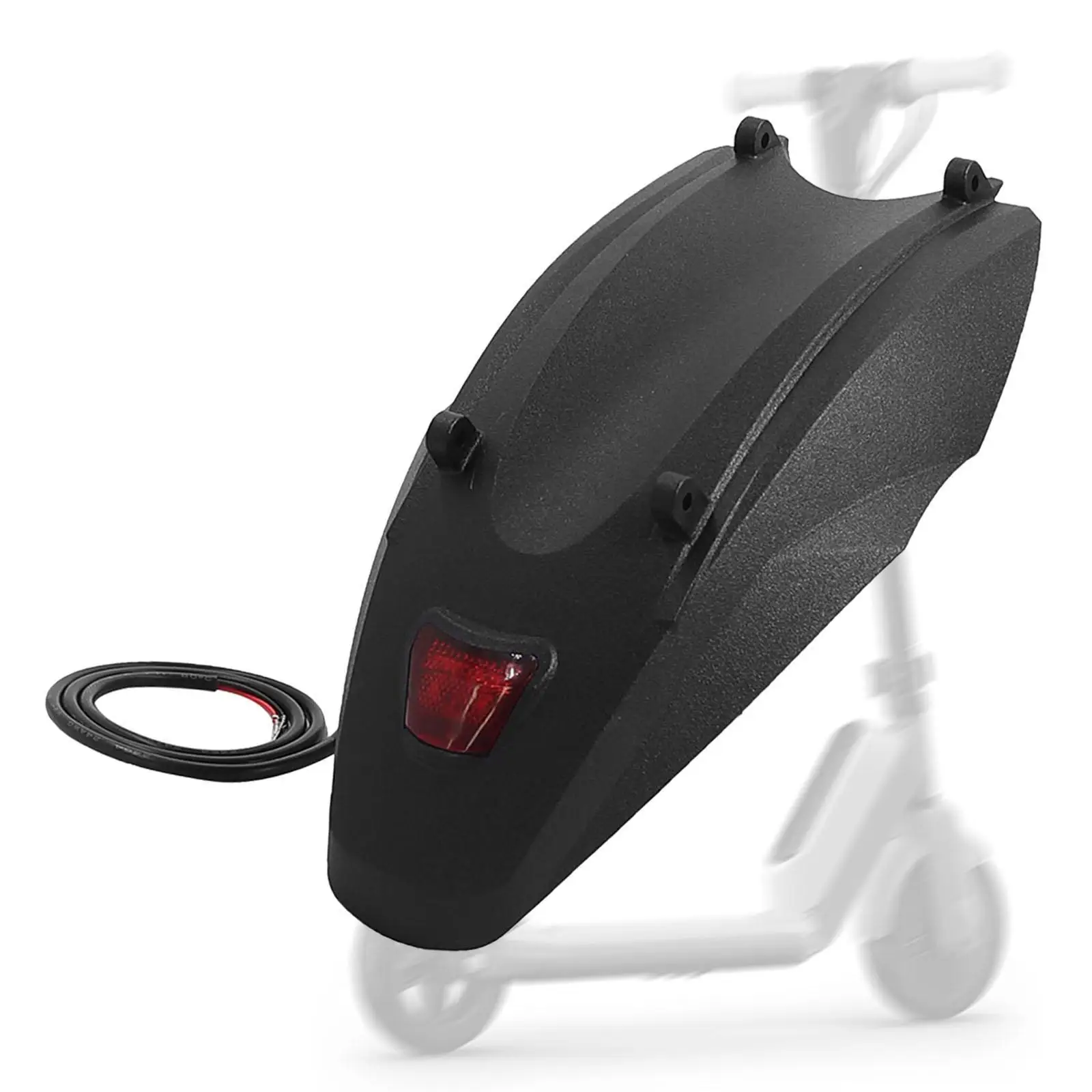 

Splash Guard with Tail Light Replacement Waterproof Motorcycle Rear Mudguard
